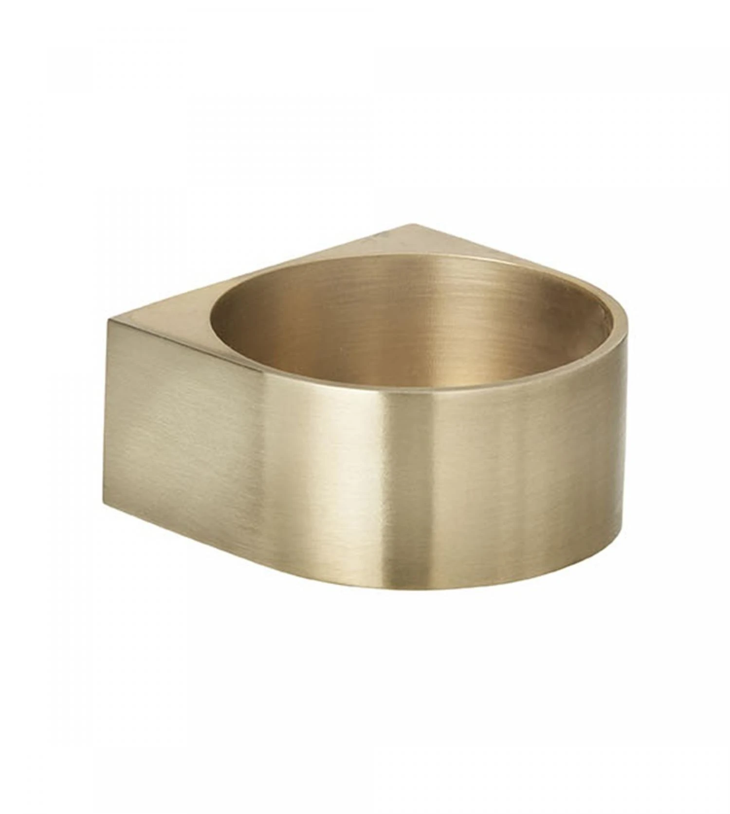 Ferm LIVING Bougeoir Laiton Block - Large 4 Ferm LIVING Bougeoir Laiton Block - Large – Image 2