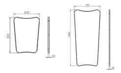 Gubi Miroir FA 33 -Décoration D'intérieur fauteuil grace 2