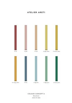 Lampadaire Parallel Tubes - Concept Colour A -Décoration D'intérieur lampadaire parallel tubes concept colour a 2