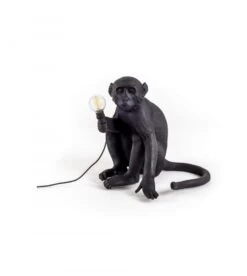 Seletti Lampe à Poser Monkey Sitting