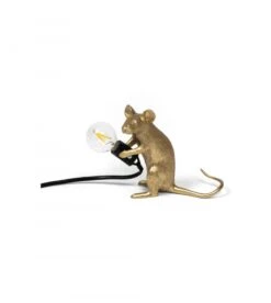 Seletti Lampe à Poser Souris - Mouse - Sitting - Mac