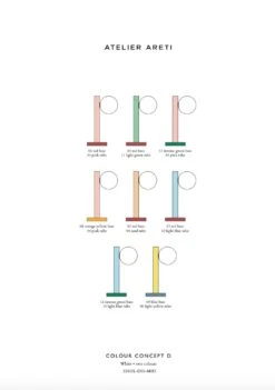 Lampe De Table - Tube With Globes And Cones - Concept Colour D -Décoration D'intérieur lampe de table tube xith globes and cones concept colour d 2