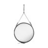 Gubi Miroir Adnet - Cuir - 58cm