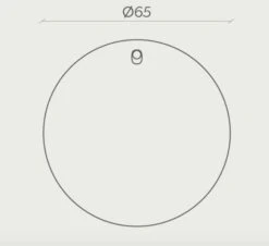 Miroir Les Brothers - Diamètre 65cm - SP19 -Décoration D'intérieur miroir les brothers diametre 65cm 4